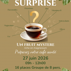 ATELIER EN COURS “Café Naturel & Féminité – Préparer son Café Sans Addictif” 25€